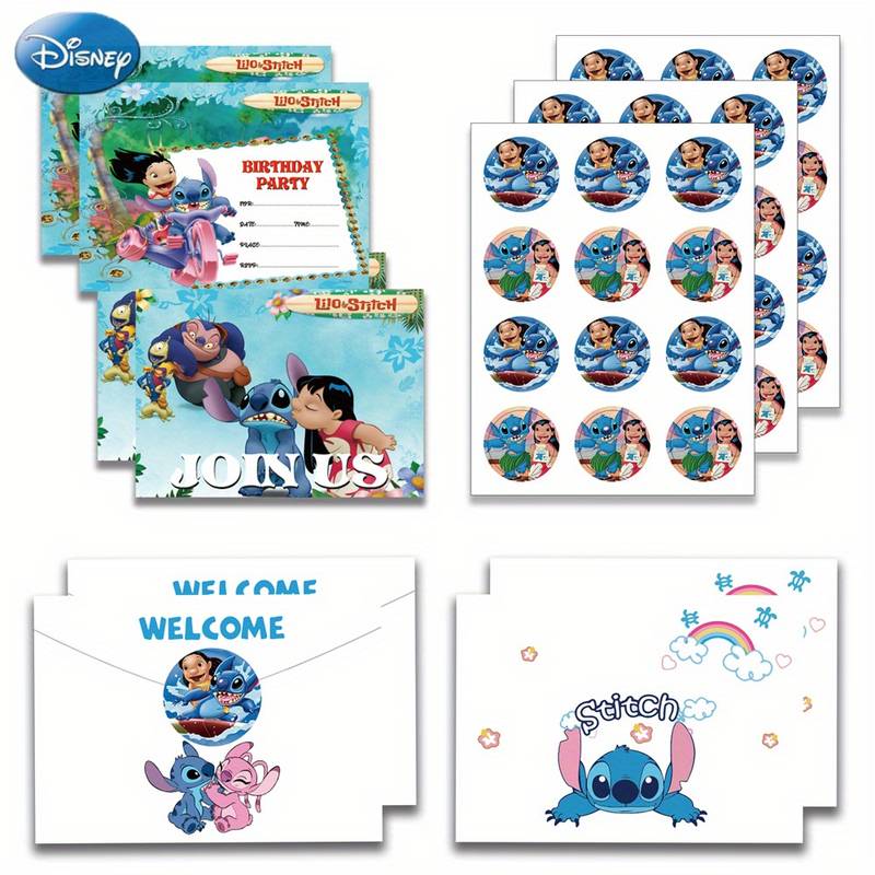 12pcs Officially Licensed Stitch Lilo Themed Birthday Party